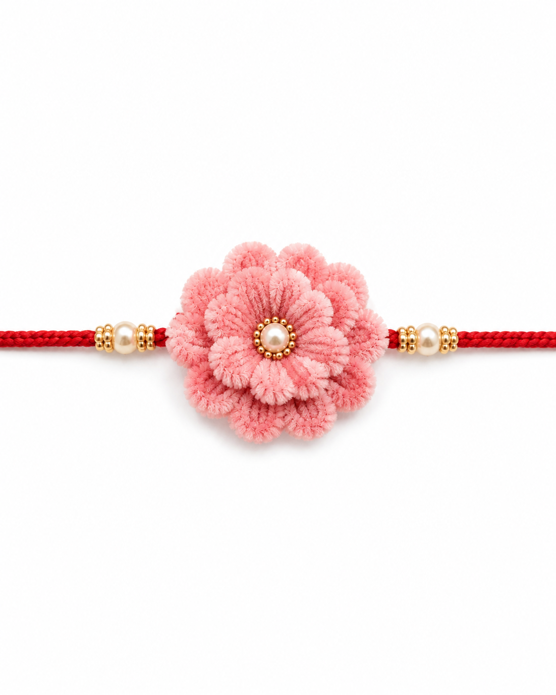 Floral Pearl Rakhi