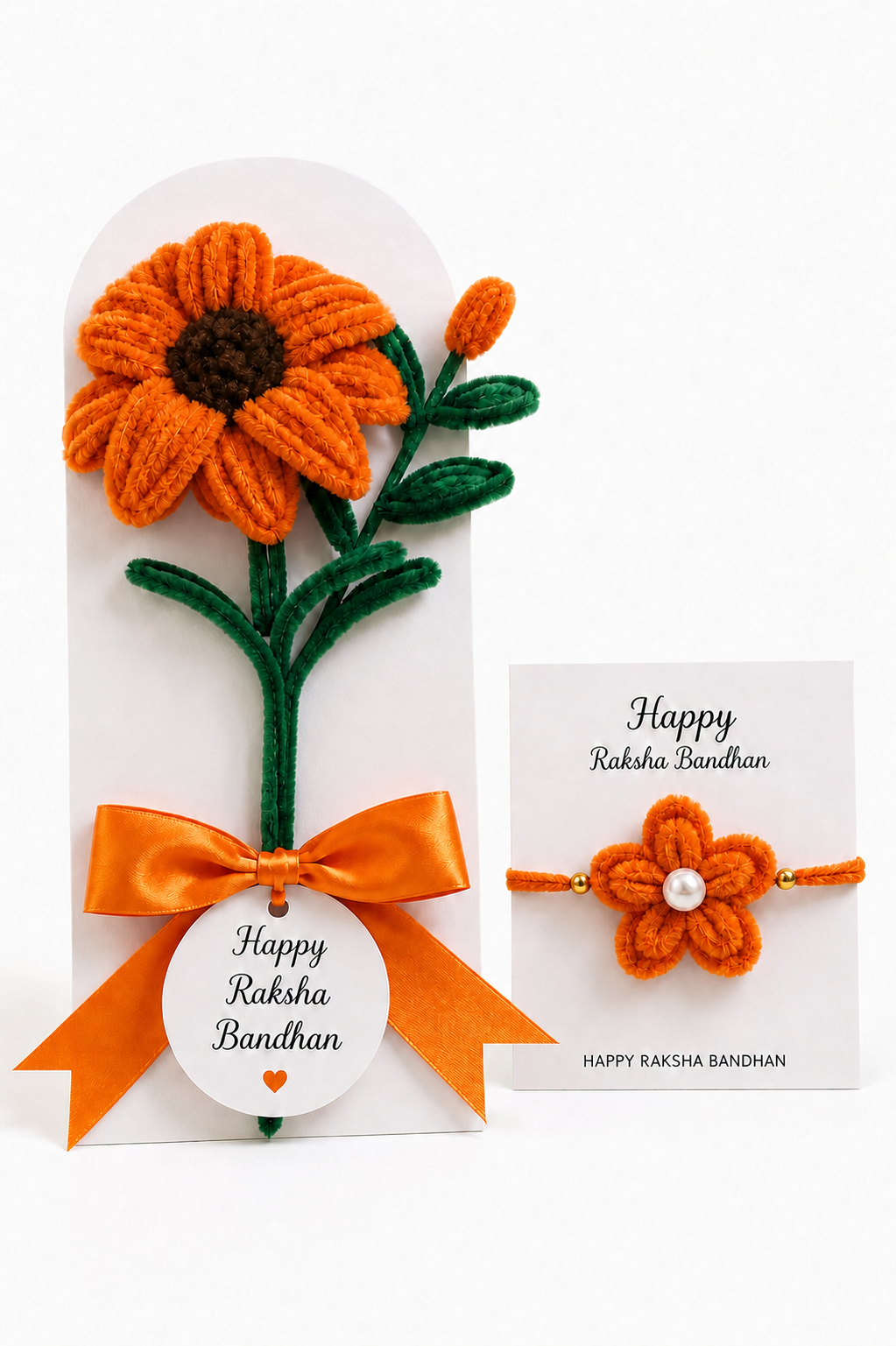 Sunflower Rakhi Gift Set