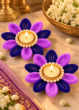 Navy and Purple