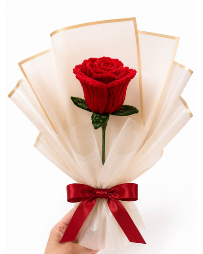 one rose